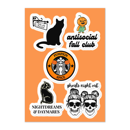 Pumpkin Spice - sticker sheet