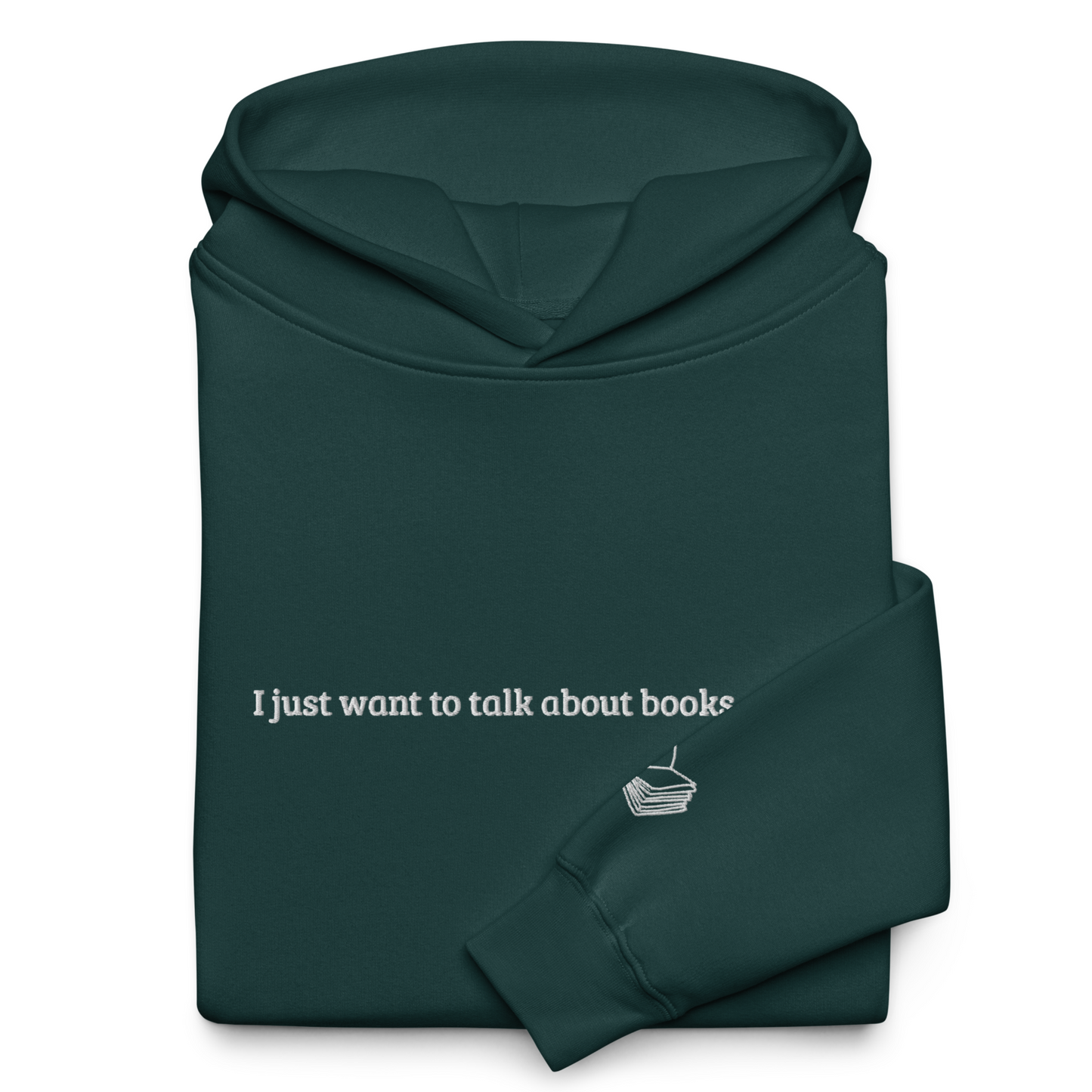 Books, Man - Oversized Unisex Hoodie