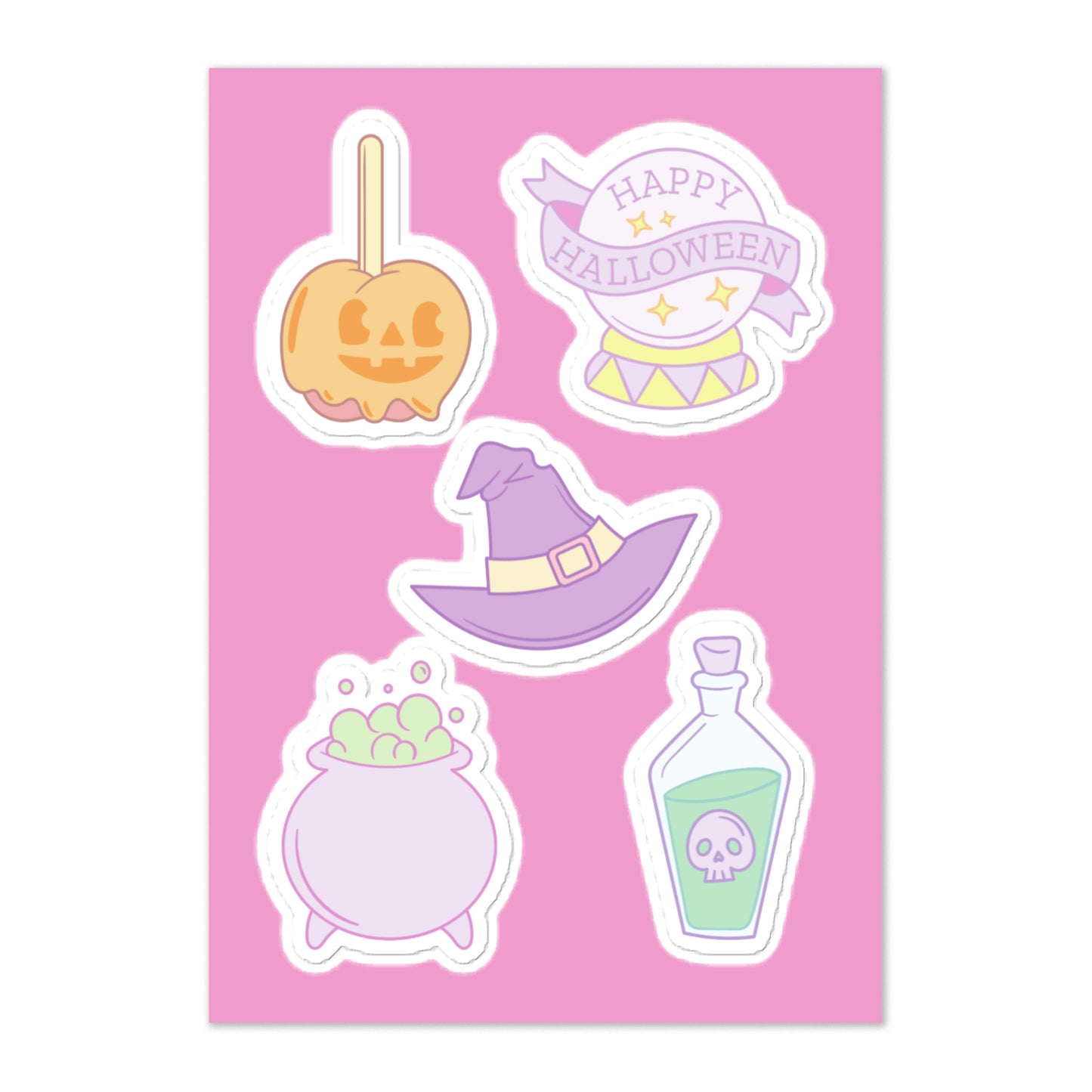 Valloween Pastel - sticker sheet